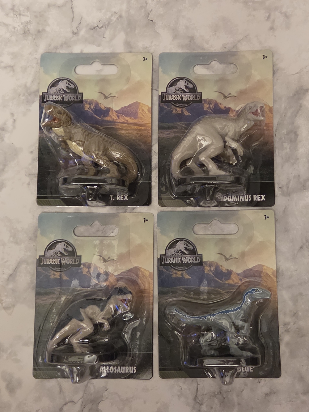 Jurassic World Dinosaur Figures - Bundle of 4